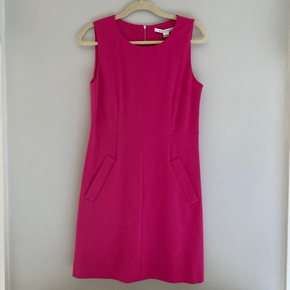 NWT Diane Von Furstenberg Carpreena Dress Pink - Picture 3 of 10